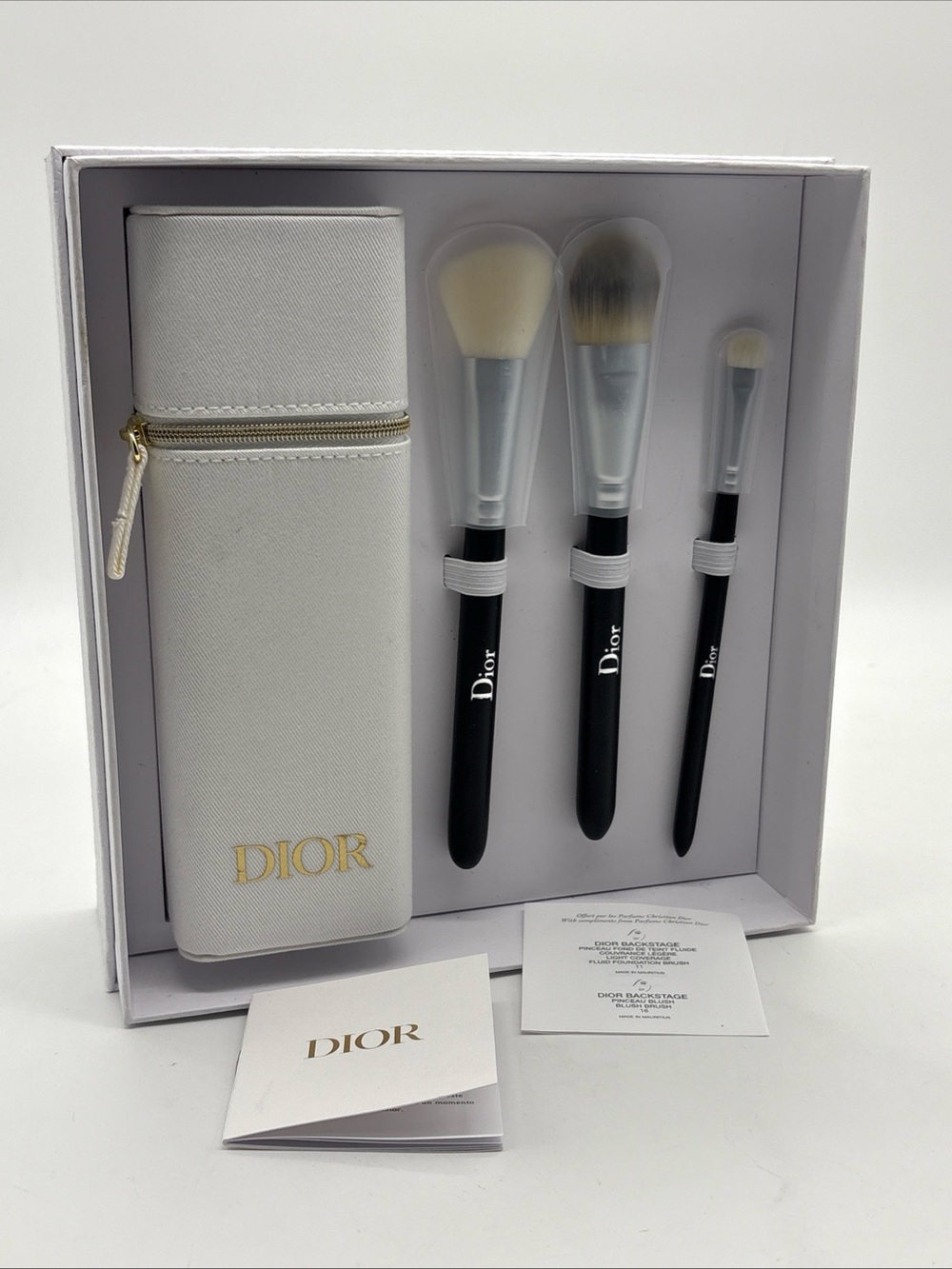 Dior Backstage 3pc Makeup Brush Set - New